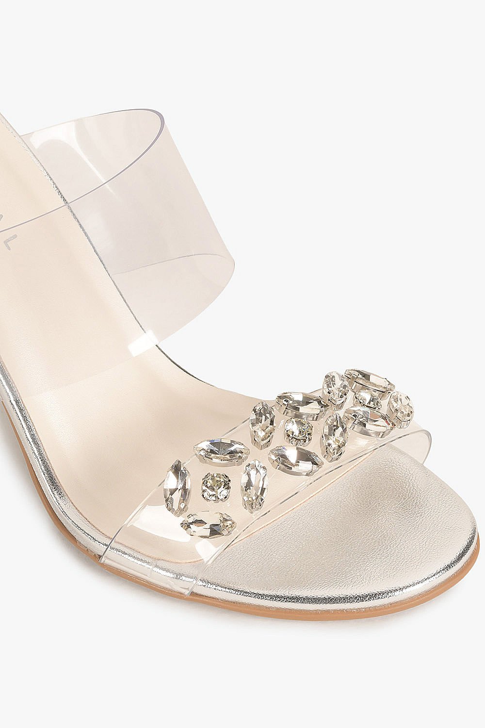 Tamanco Feminino Salto Alto Mundial Gabi Prata 3