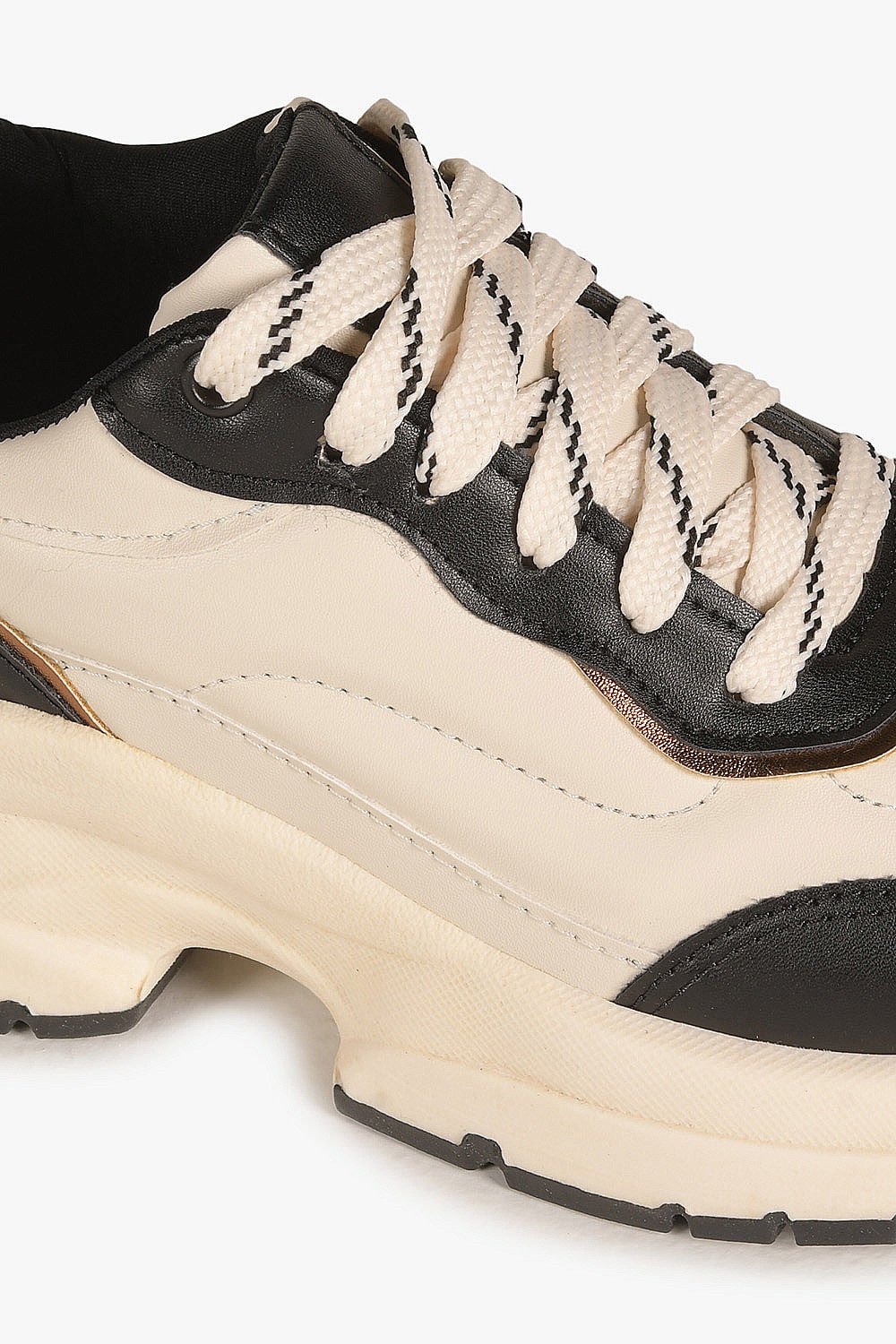 Tênis Feminino Plataforma Mundial Skarine Bege 2