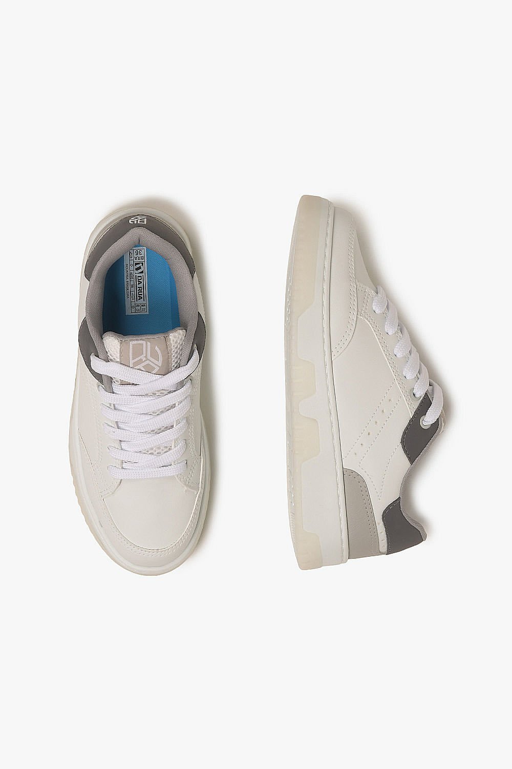 Tênis Da Rua Casual Madri Branco 3