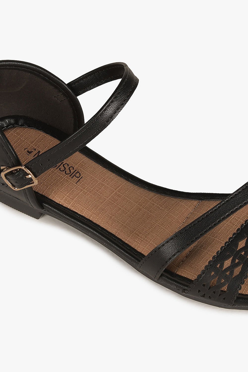 Rasteira Feminina Mississipi Fiona Preto 2