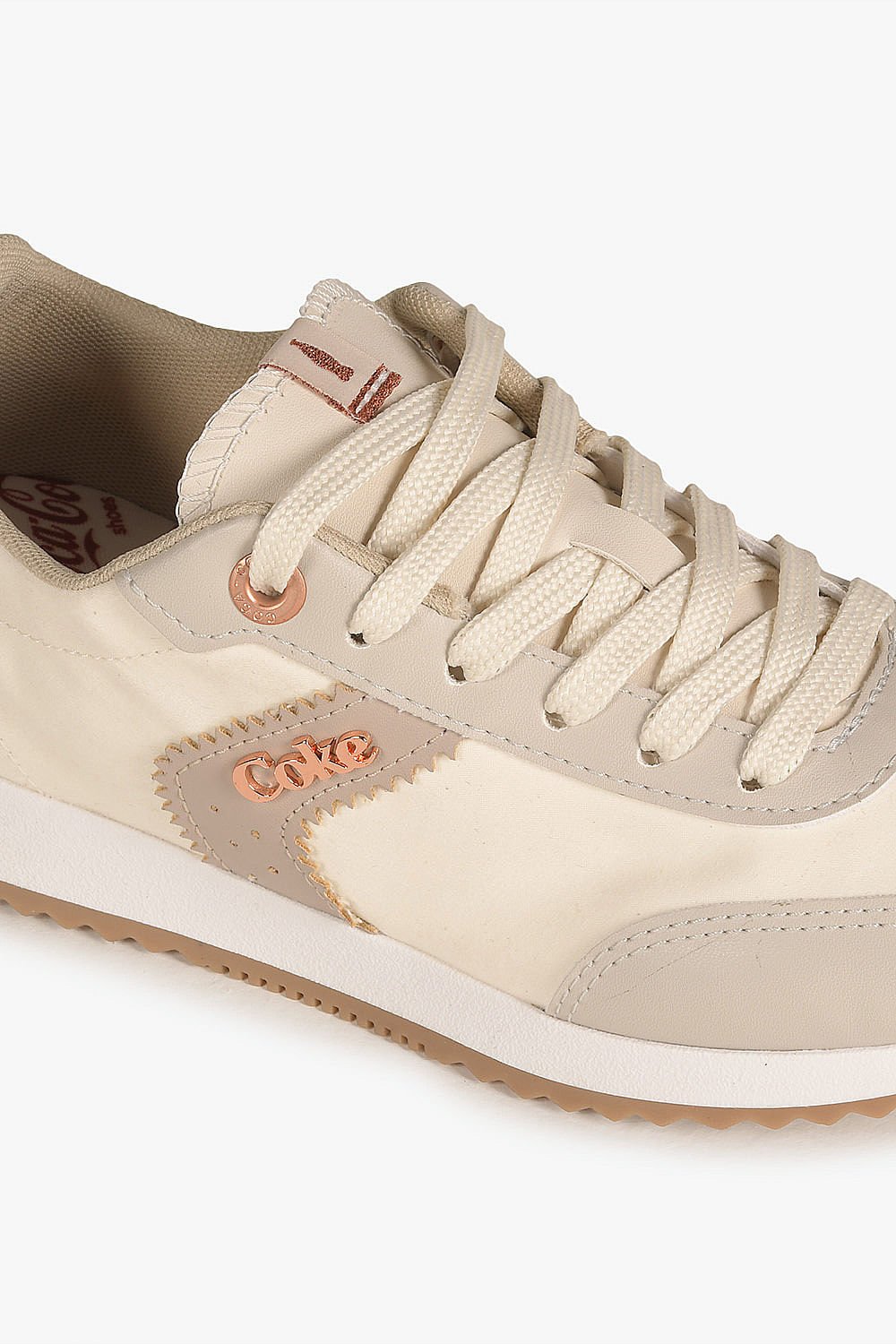 Tênis Coca-Cola Eclipse Sense Feminino Bege 2