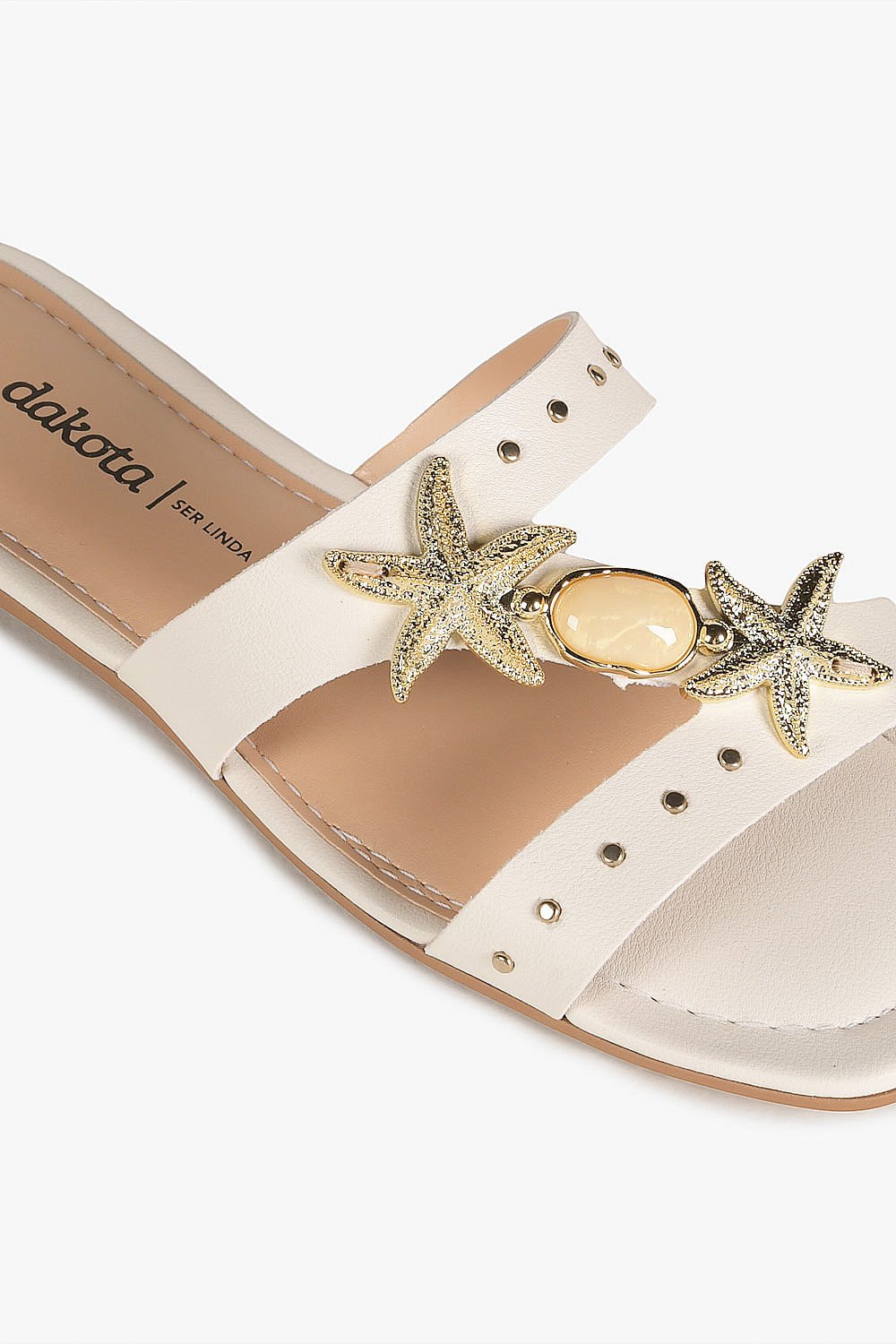 Rasteira Femimina Dakota Primula Off White 2