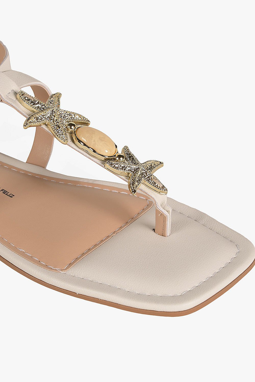 Rasteira Feminina Dakota Sonja Off White 2