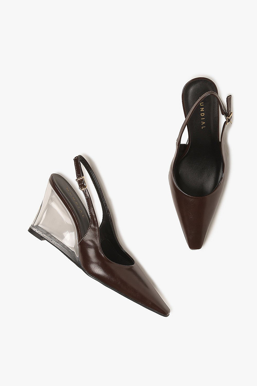 Sandália Feminina Anabela Mundial Helizete Café 3