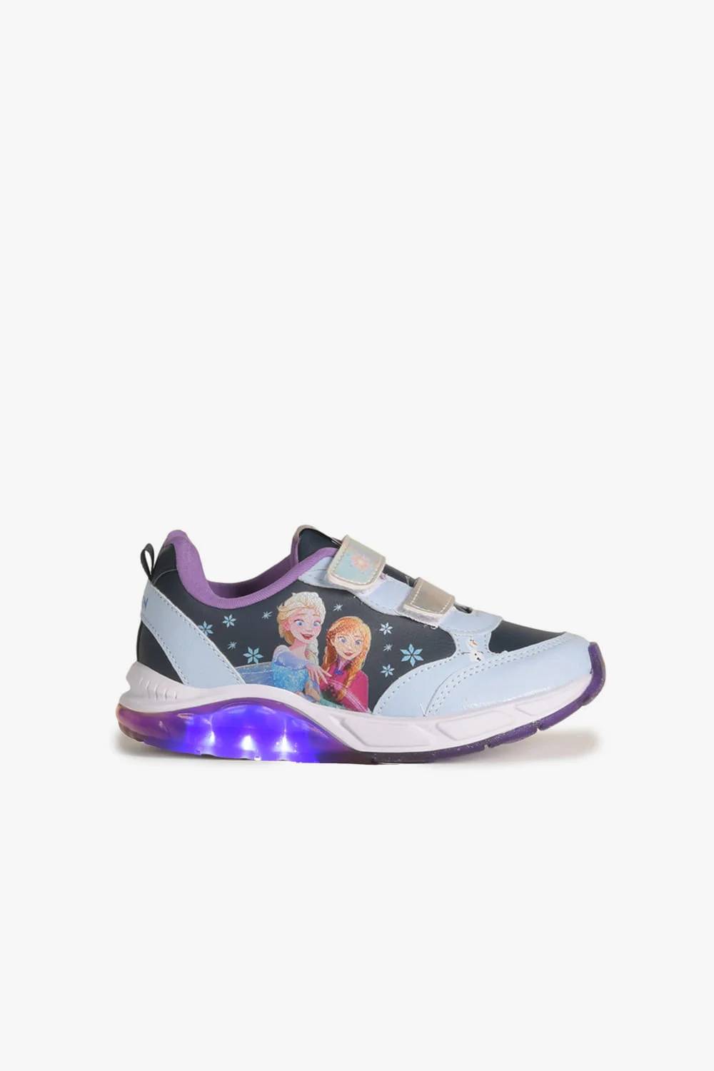 Tênis Infantil Danguinho Led Frozzen Azul 2