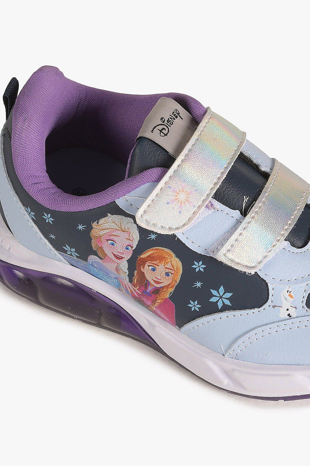 Tênis Infantil Danguinho Led Frozzen Azul 5