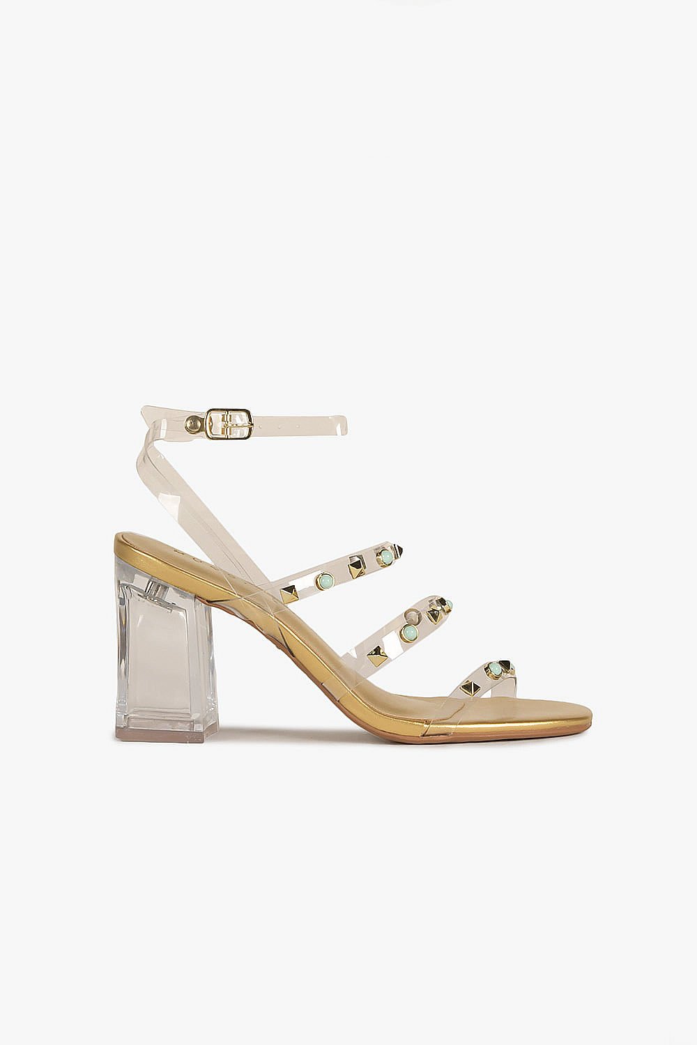 Sandália Feminina Salto Alto Mundial Jenifer