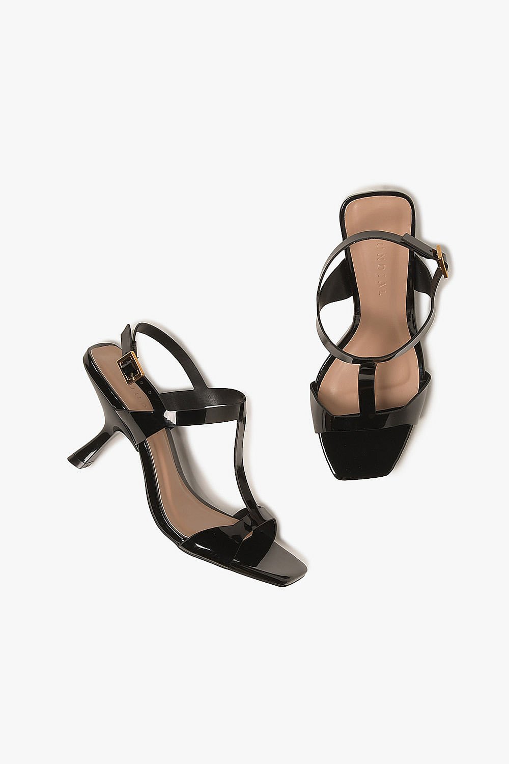 Sandália Feminina Salto Alto Mundial Cristine Preto 3