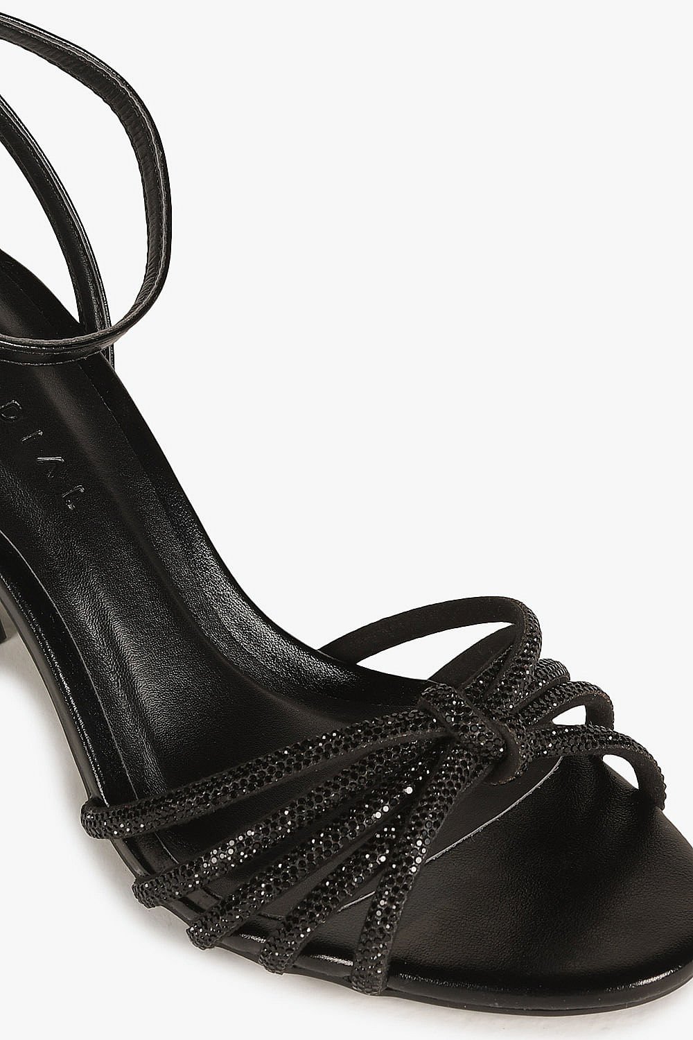 Sandália Feminina Salto Alto Mundial Daniela Preto 2