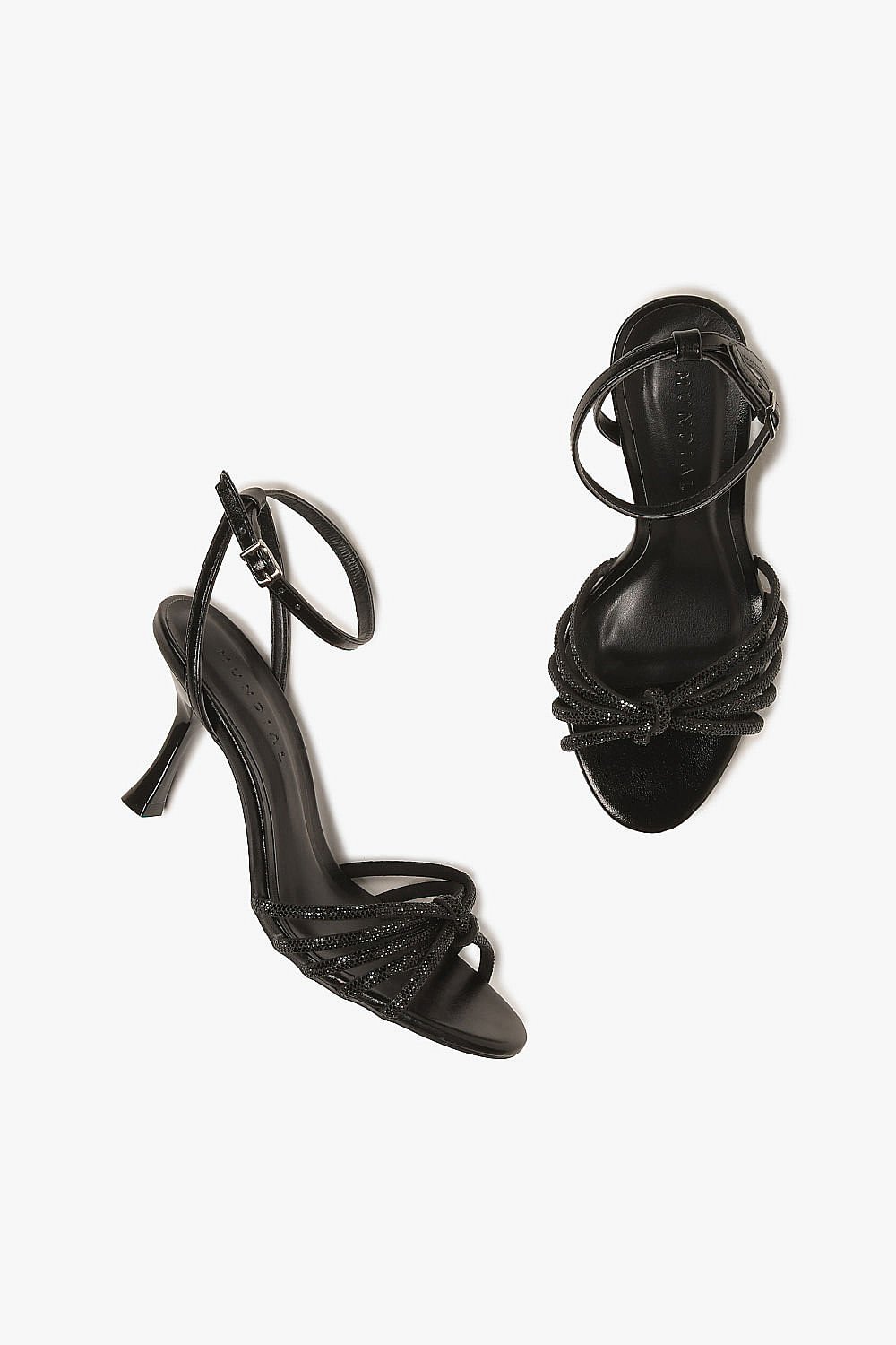 Sandália Feminina Salto Alto Mundial Daniela Preto 3