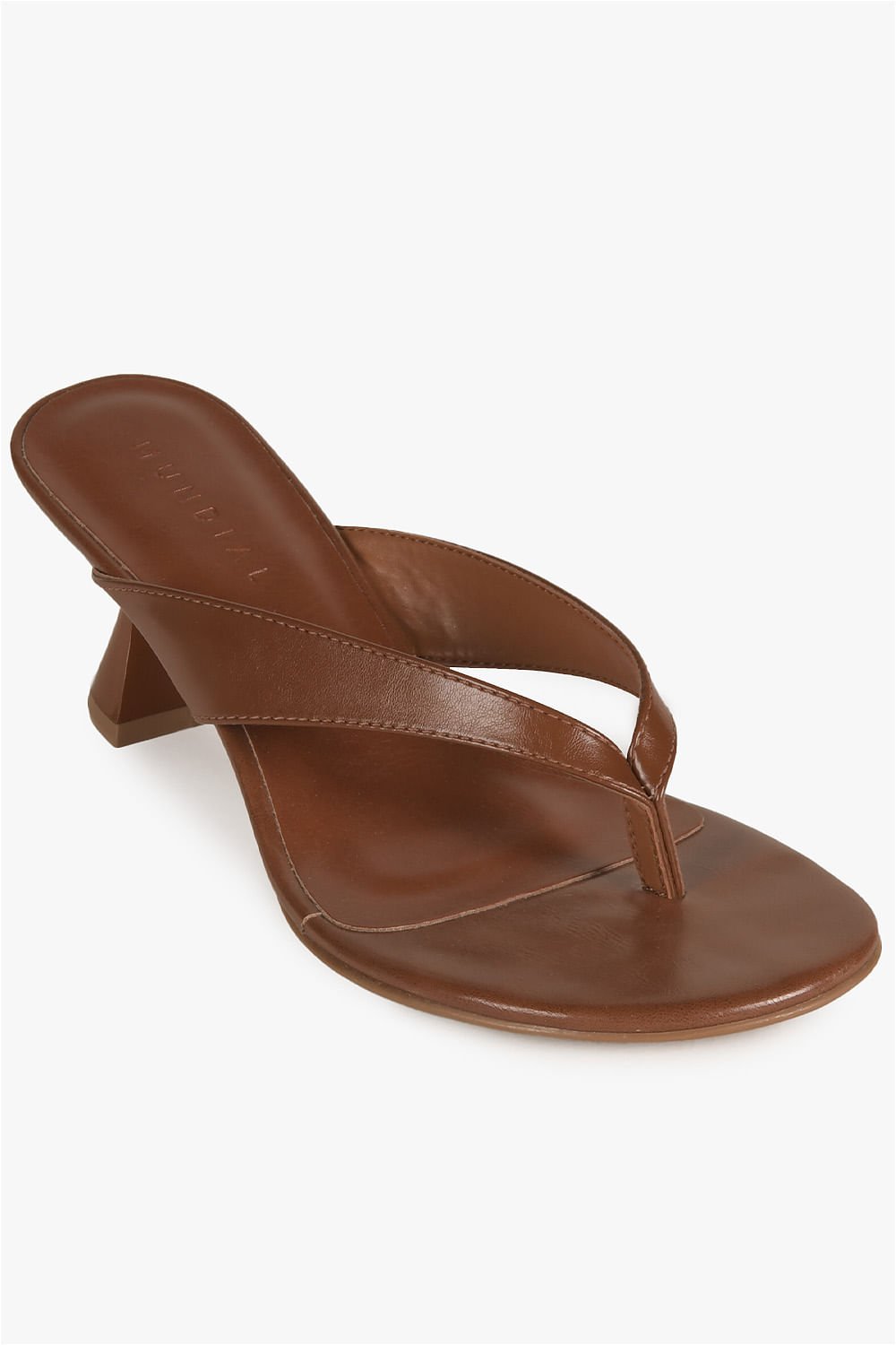 Tamanco Feminino Salto Baixo Mundial Lorena Marrom 4