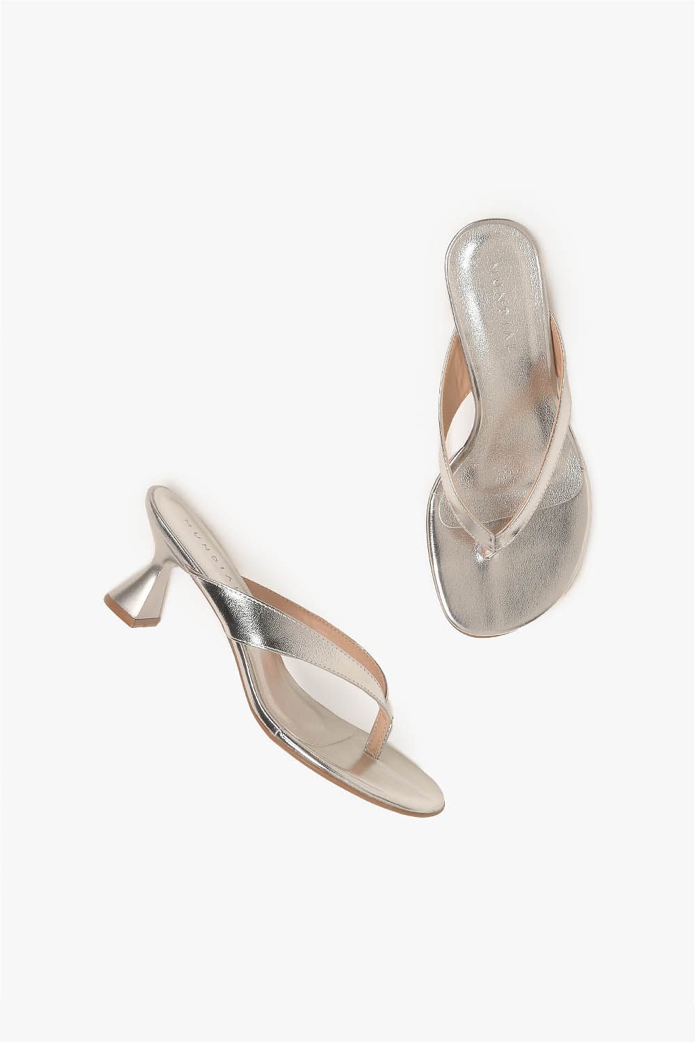 Tamanco Feminino Salto Baixo Mundial Lorena Prata 2