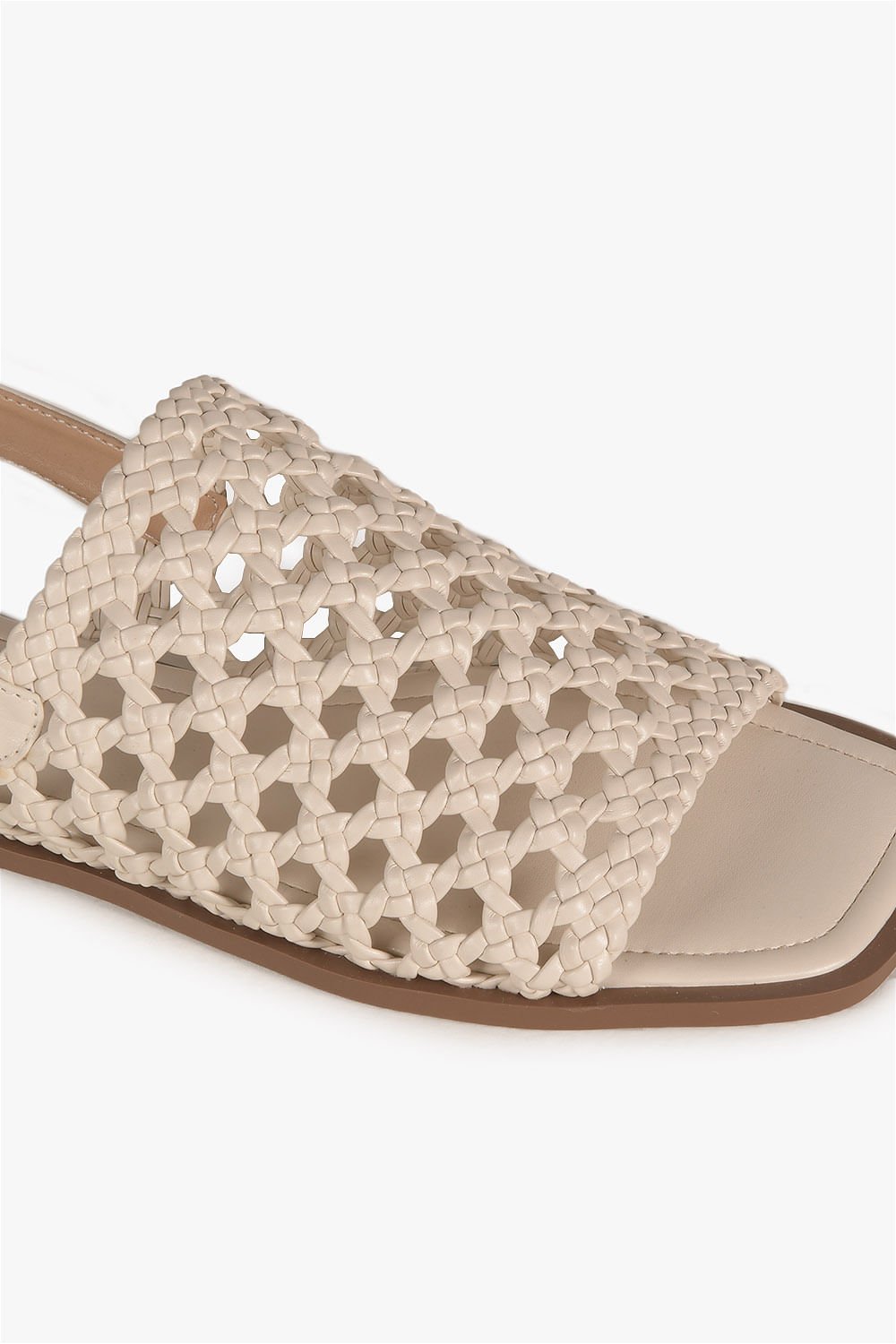 Rasteira Feminina Mundial Sandra Off White 2