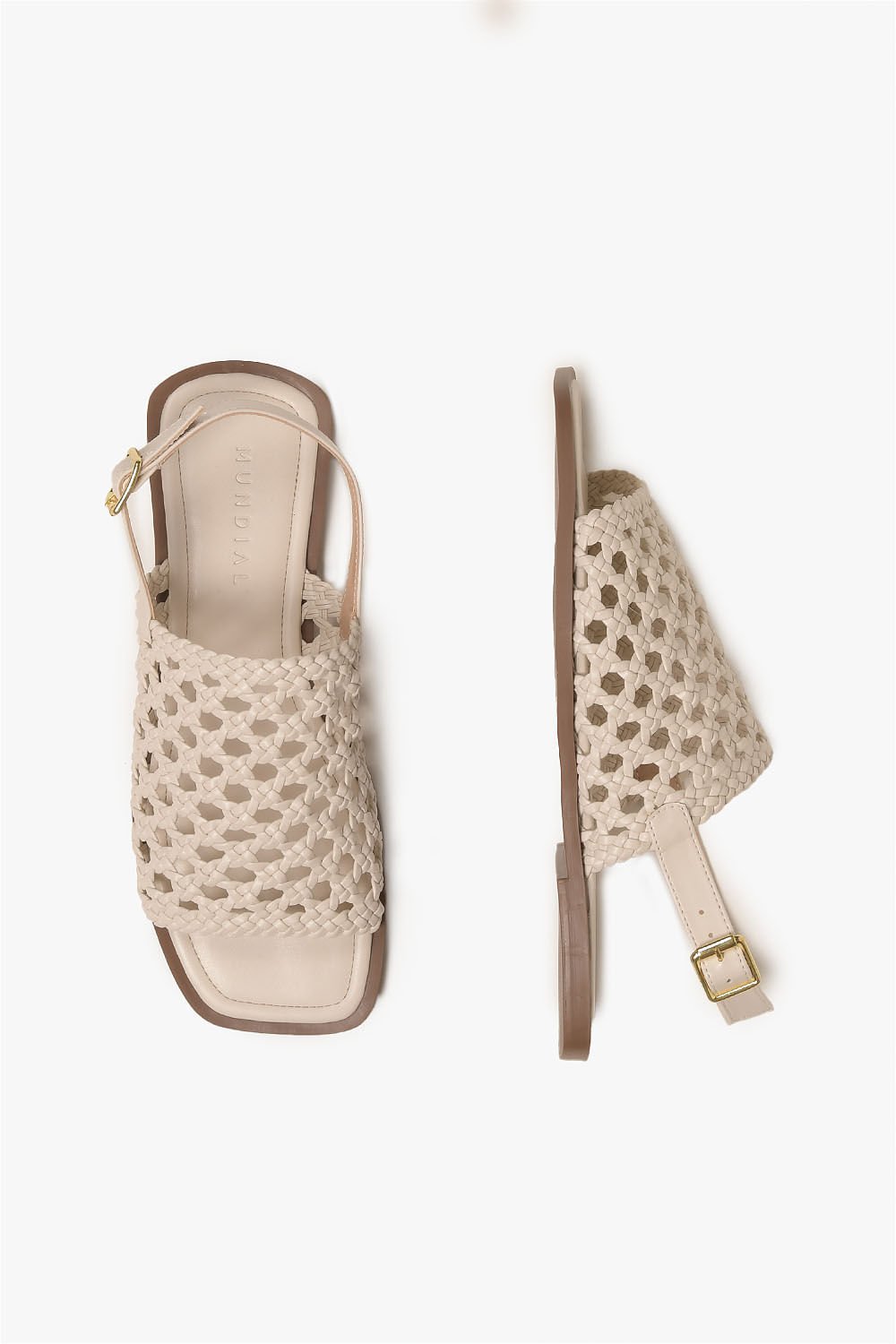 Rasteira Feminina Mundial Sandra Off White 3