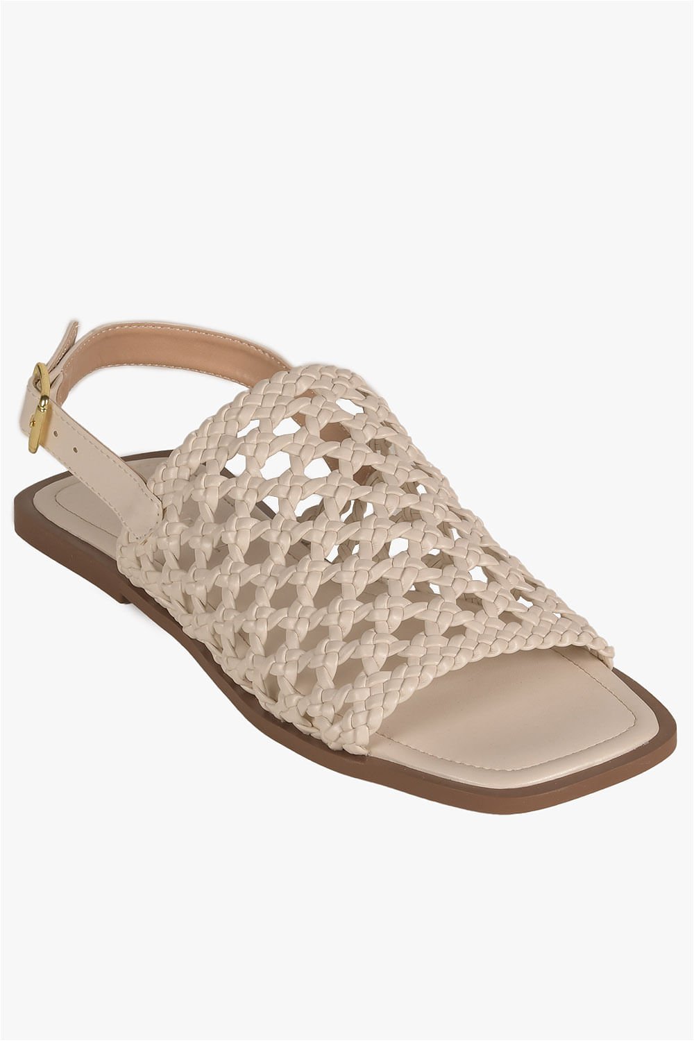 Rasteira Feminina Mundial Sandra Off White 4