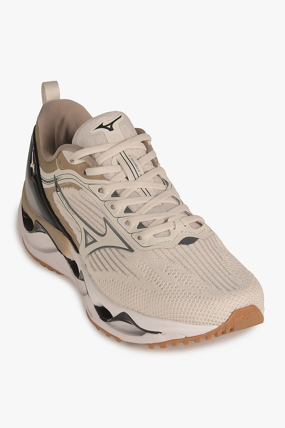 Tênis Mizuno Wave Stratos 3 Bege 4