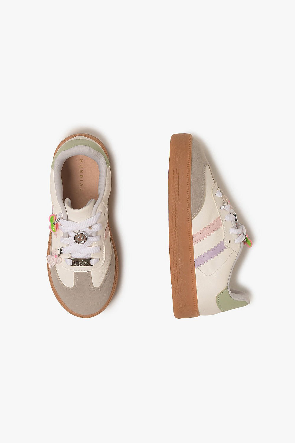 Tênis Infantil Menina Fashion Tyne Branco 3