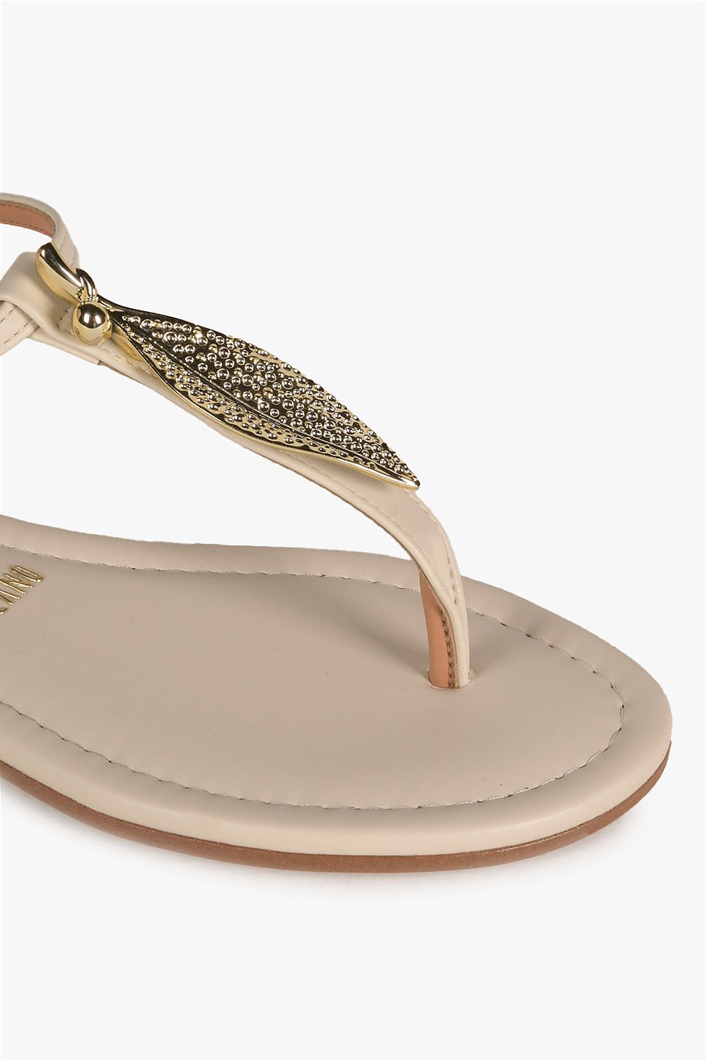 Rasteira Feminina Vizzano Troia Off White 2