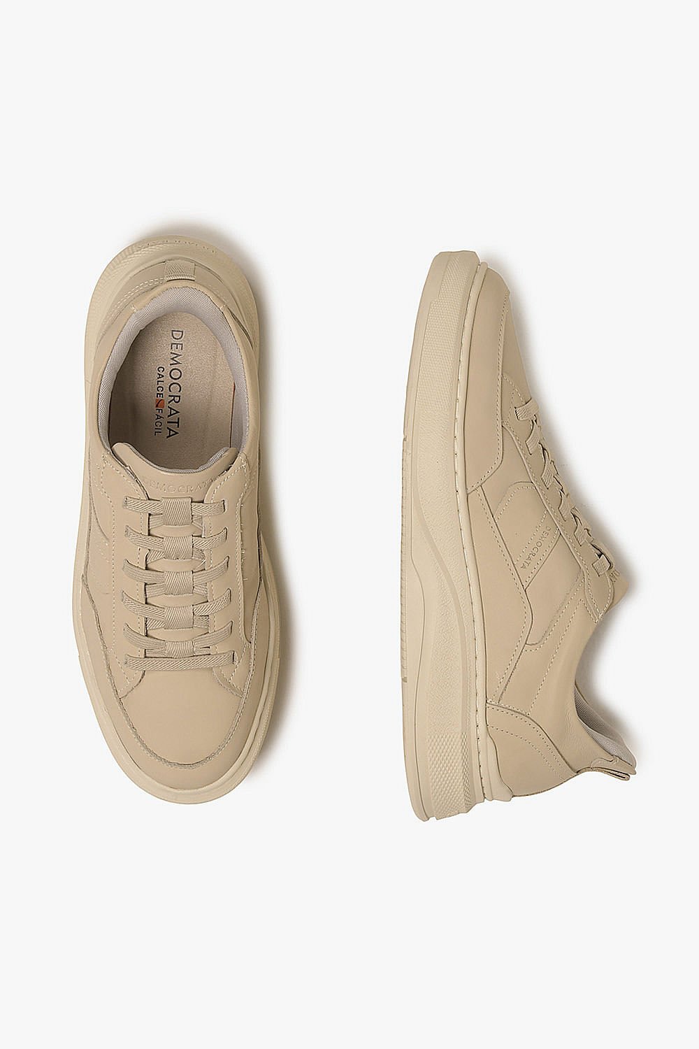 Sapatênis Masculino Democrata StoneEdge Bege 3