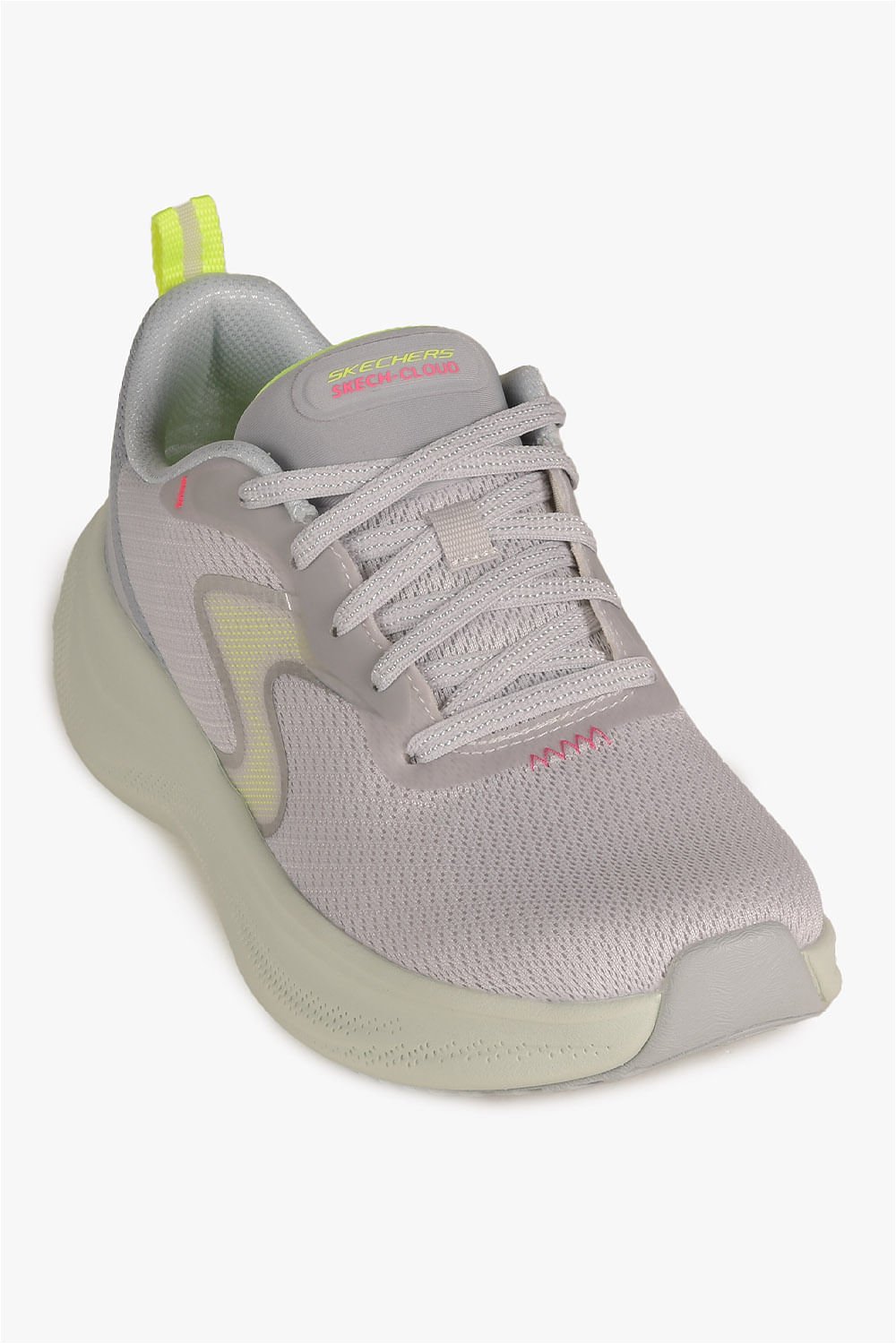 Tênis Skechers Cloud Smooth Wave Feminino Cinza 4