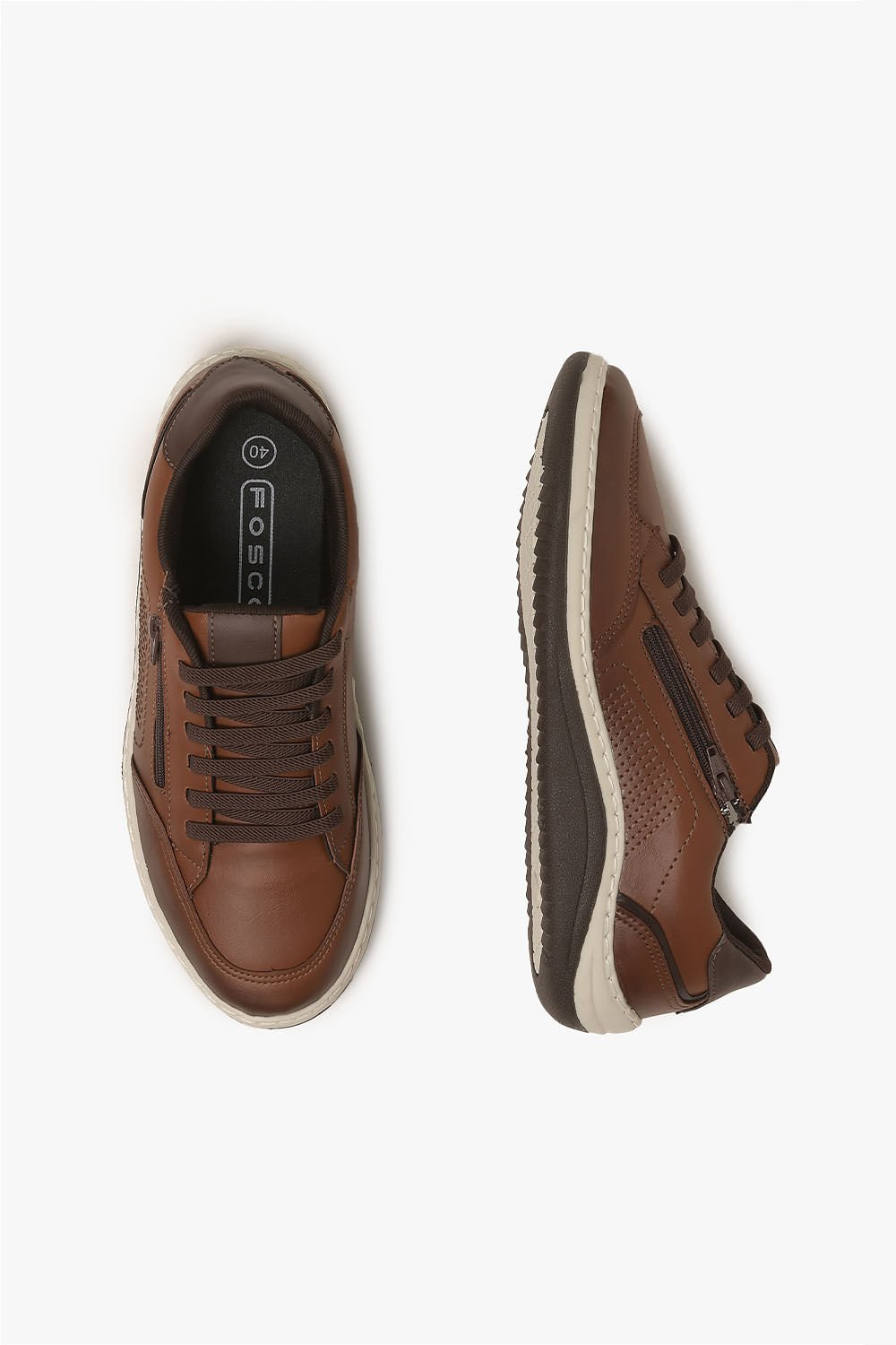 Sapatênis Masculino Fosco Talles Marrom 3