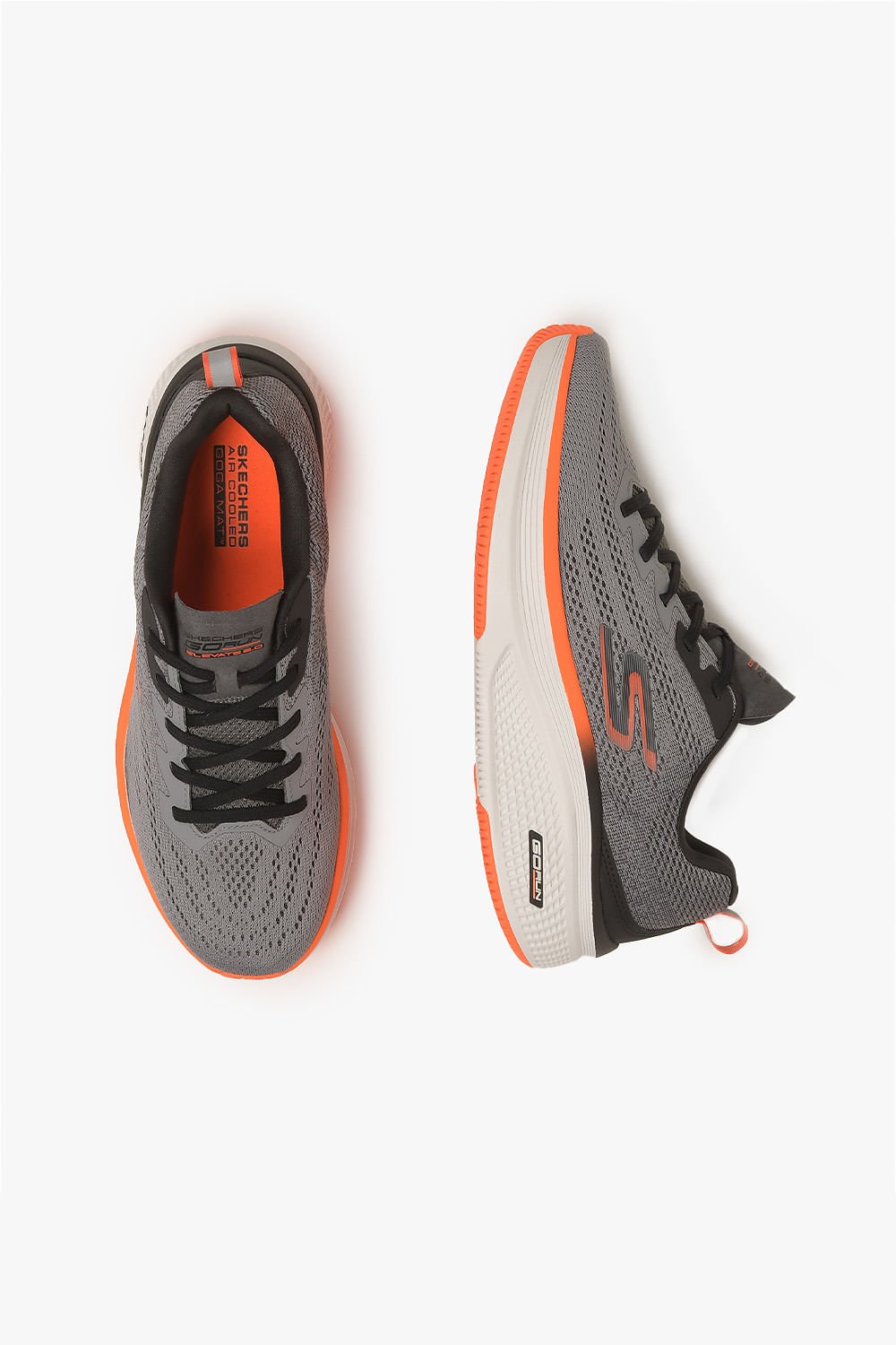 Tênis Masculino Skechers Go Run Elevate 2.0 Fluid Motion Cinza 3