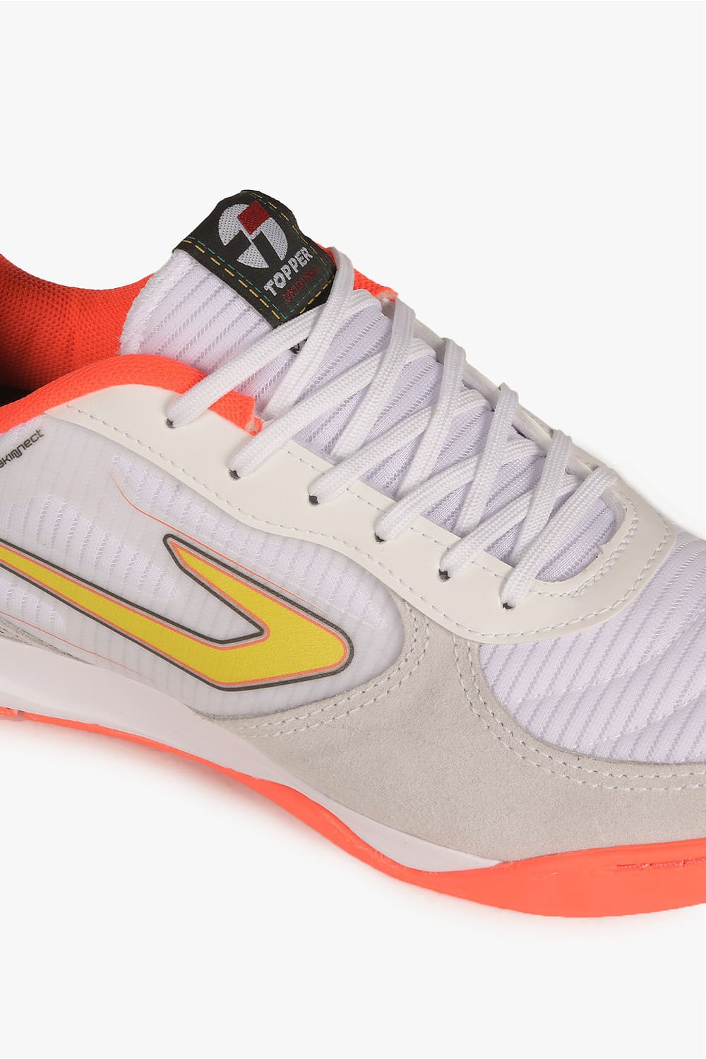 Chuteira Futsal Topper Letra IV Branco 2