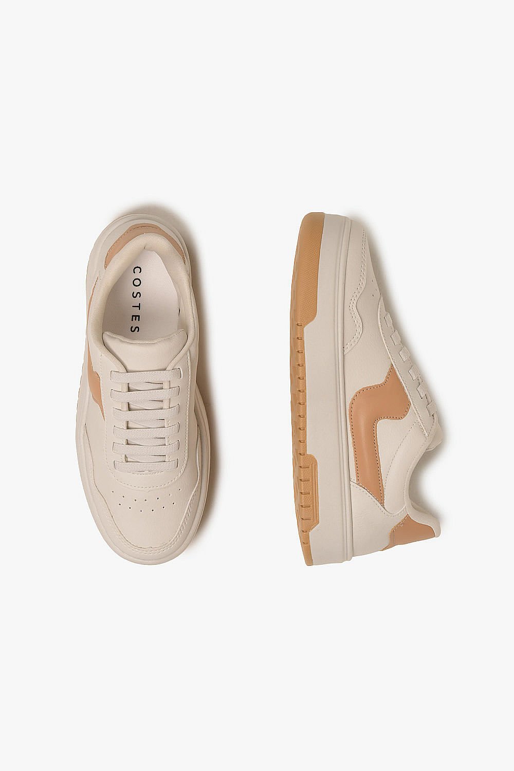 Tênis Feminino Plataforma Costes Veronika Caramelo 3