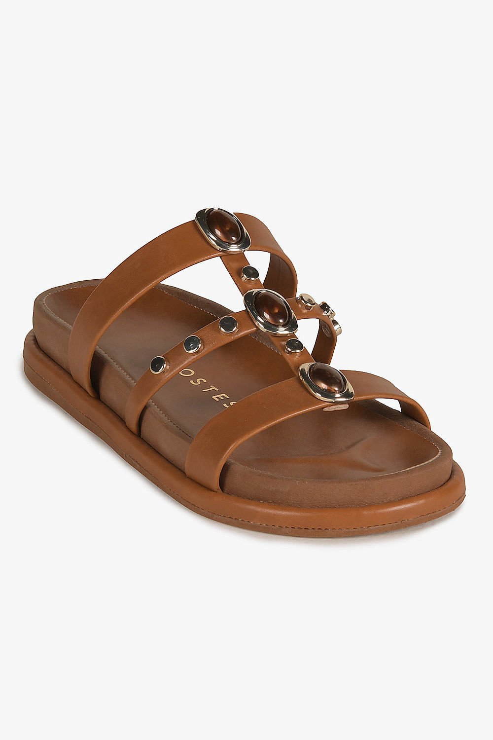 Papete Feminina Costes Talita Marrom 4