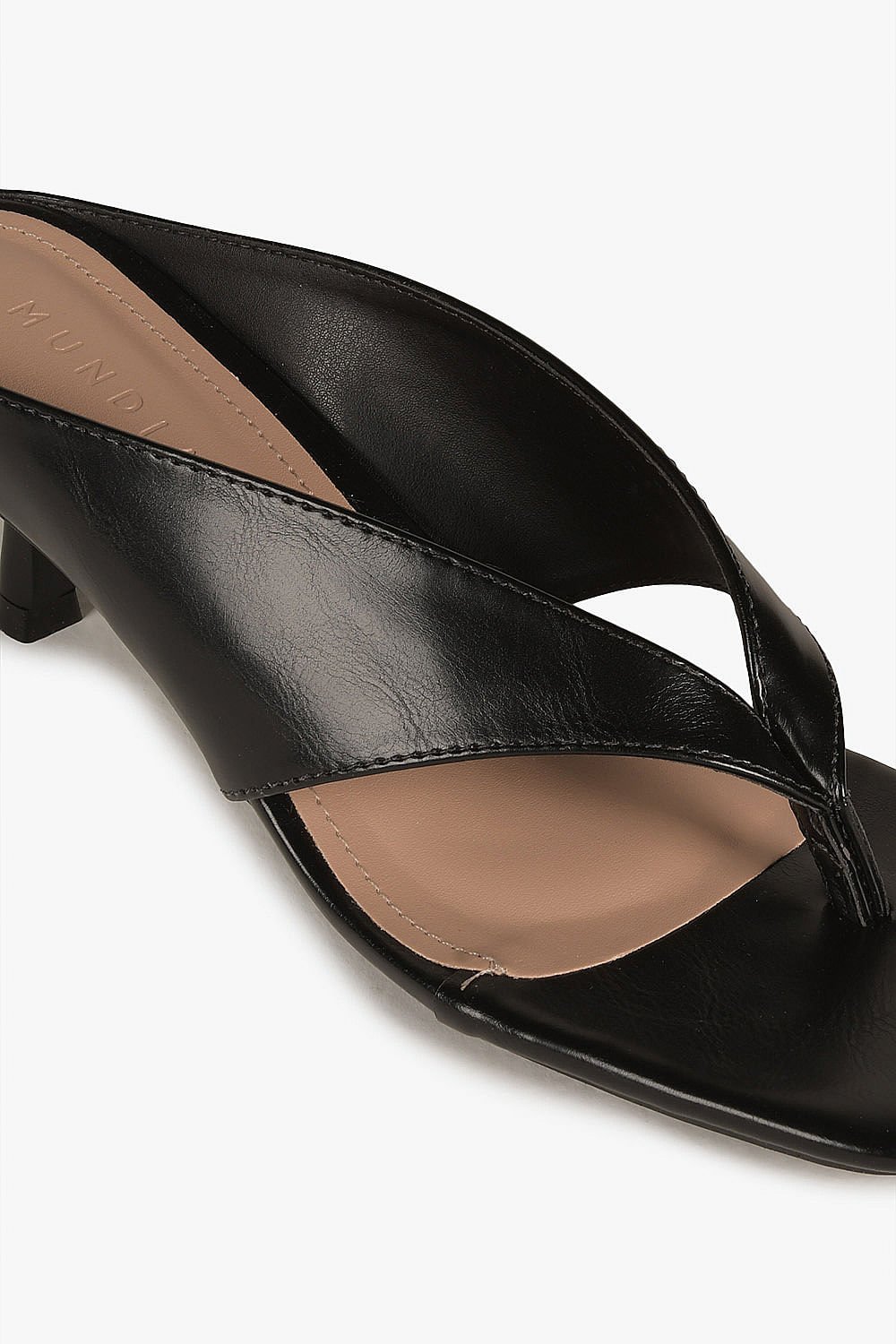 Tamanco Feminino Salto Médio Mundial Karla Preto 2