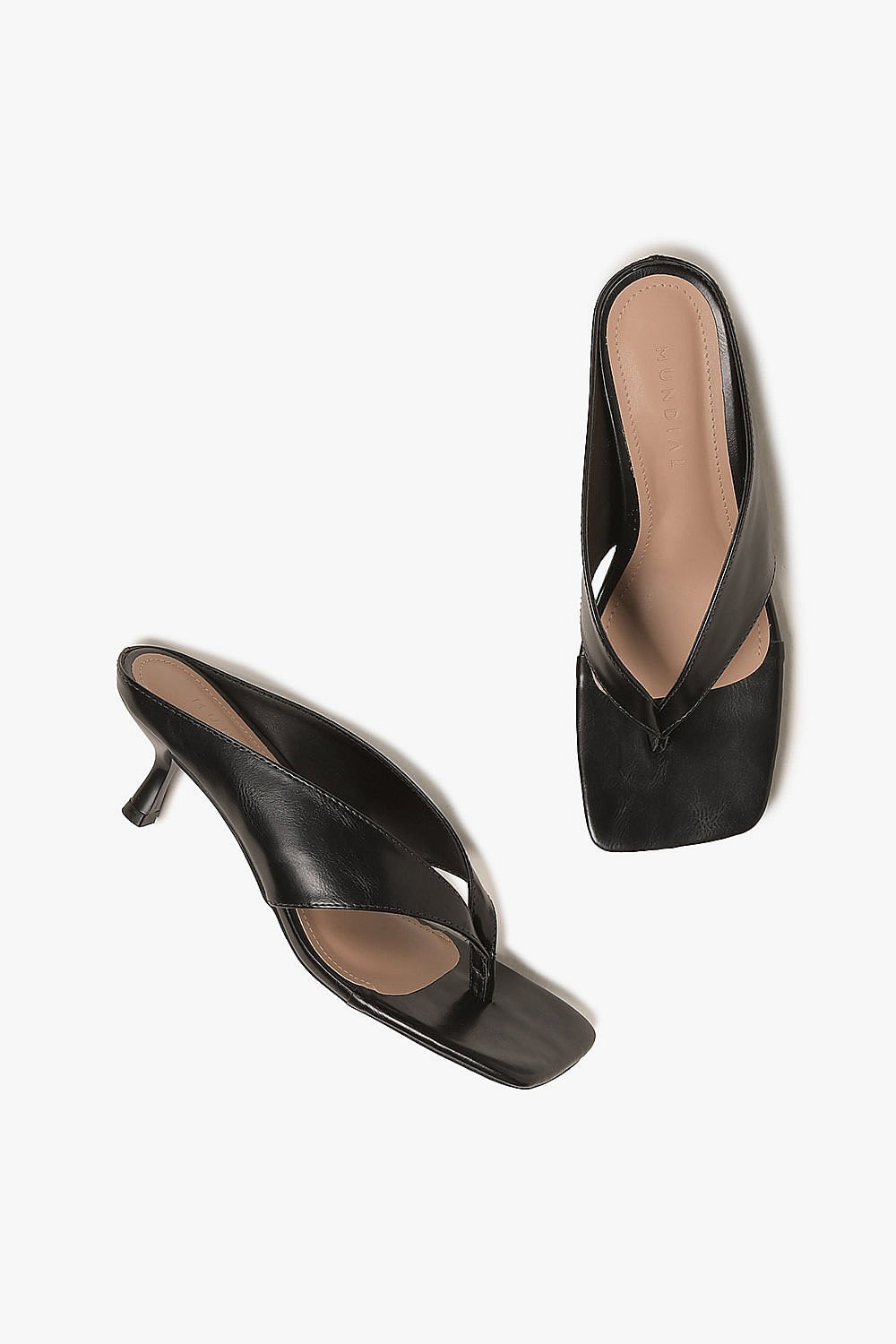 Tamanco Feminino Salto Médio Mundial Karla Preto 3