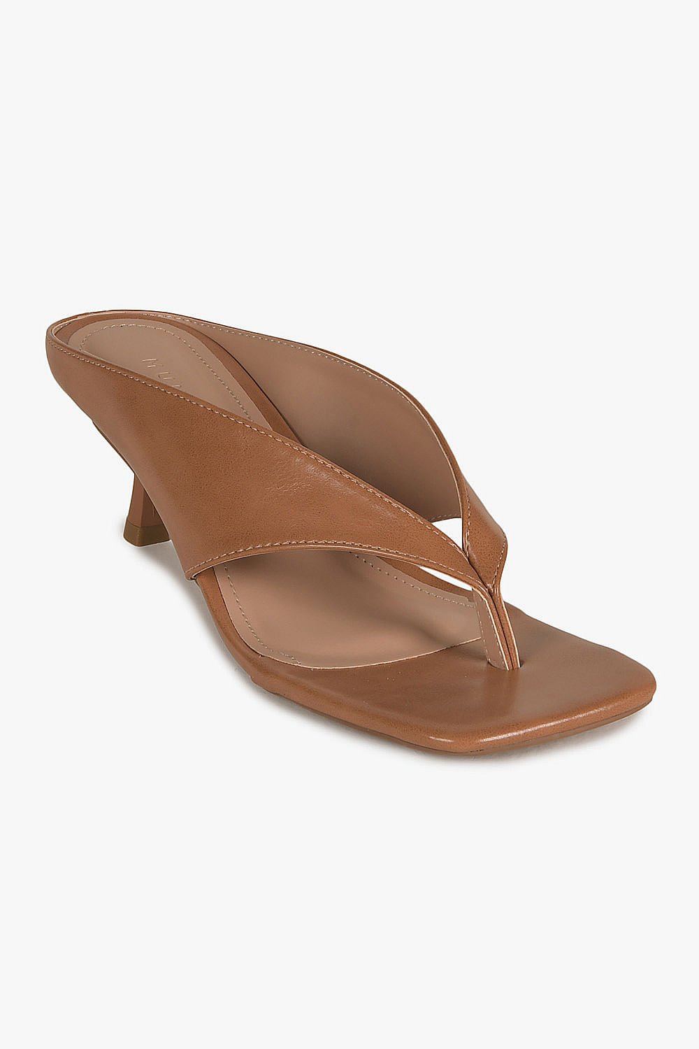 Tamanco Feminino Salto Médio Mundial Karla Caramelo 4