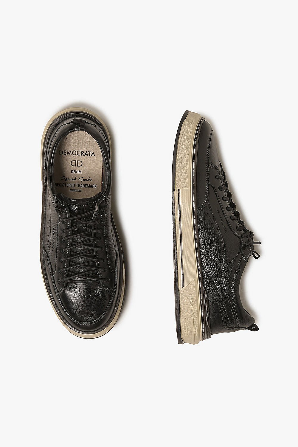 Sapatênis Masculino Democrata Foster Preto 3