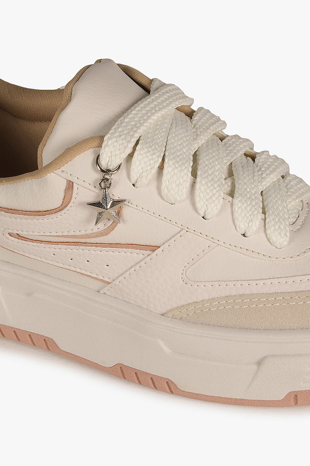 Tênis Feminino Plataforma Costes Venus Off White 2