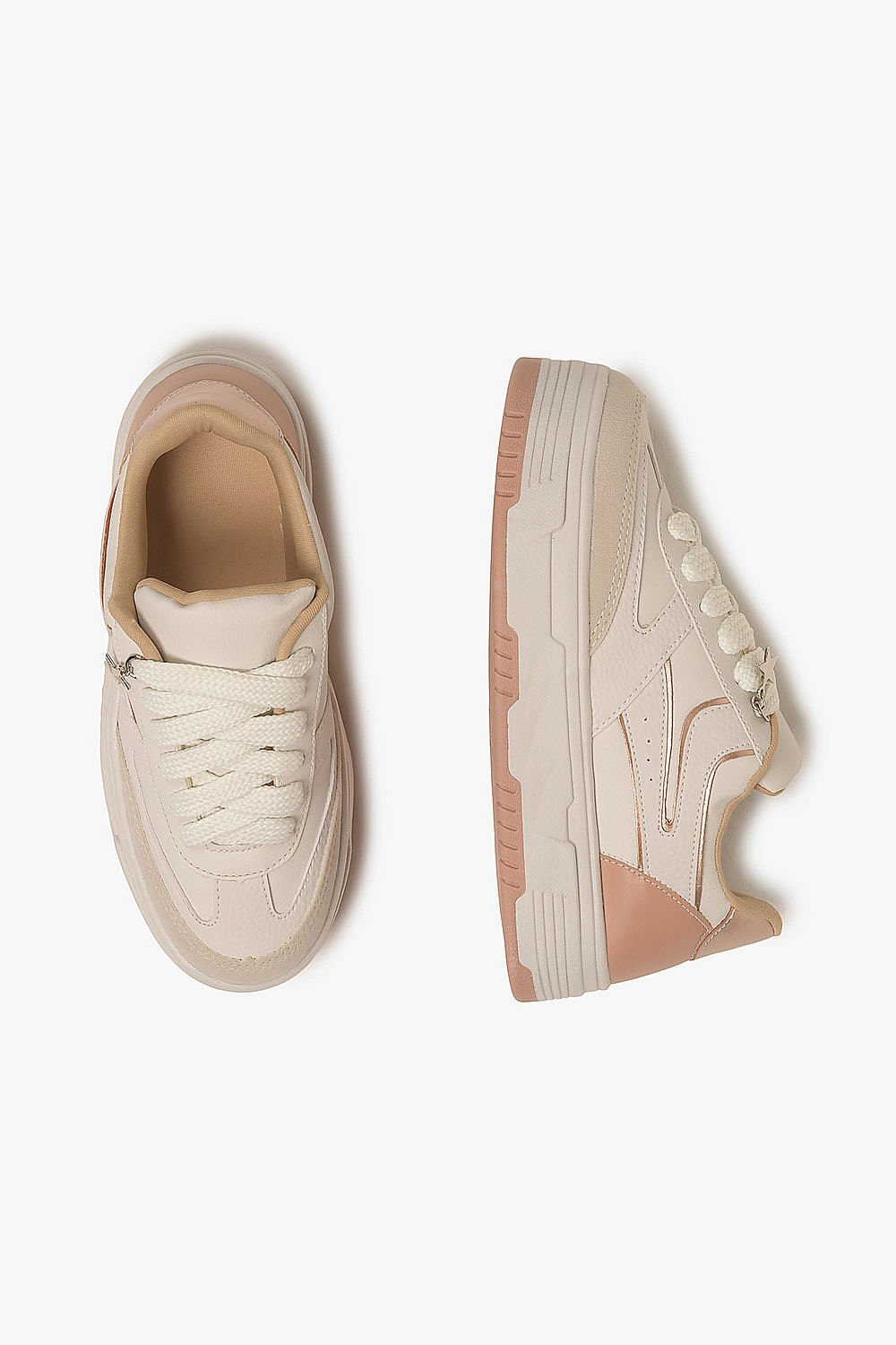 Tênis Feminino Plataforma Costes Venus Off White 3