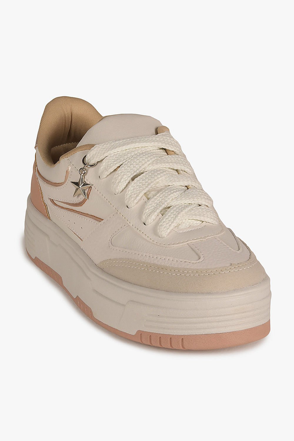 Tênis Feminino Plataforma Costes Venus Off White 4