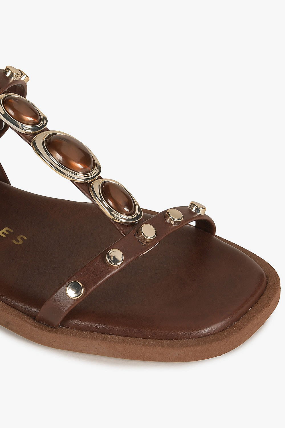 Rasteira Femimina Costes Rosania Café 2