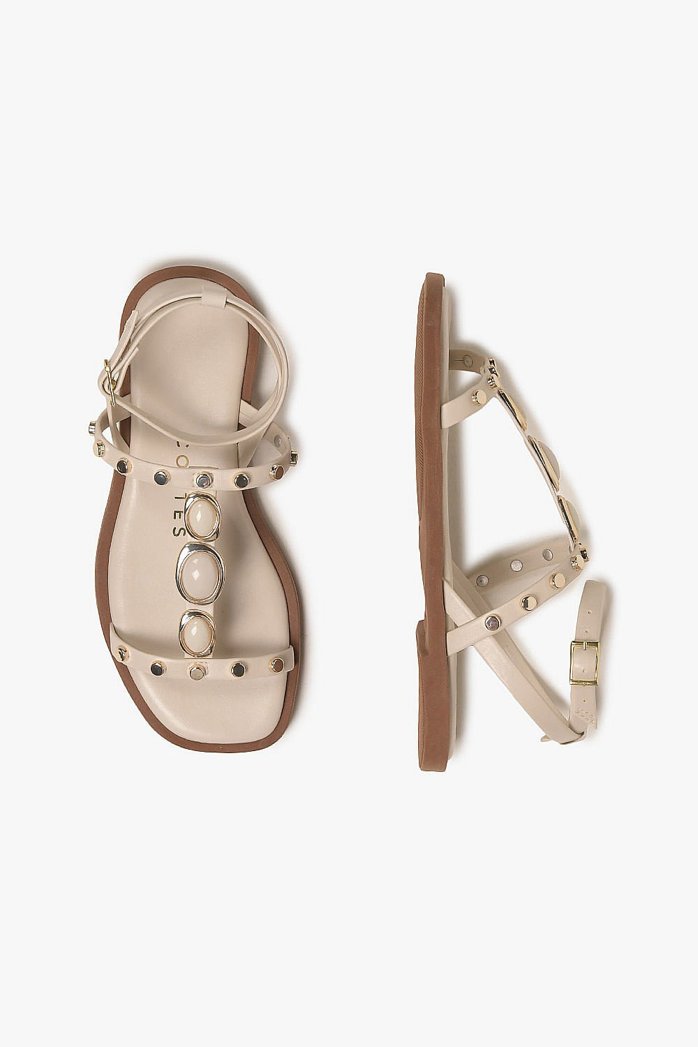 Rasteira Femimina Costes Rosania Off White 3