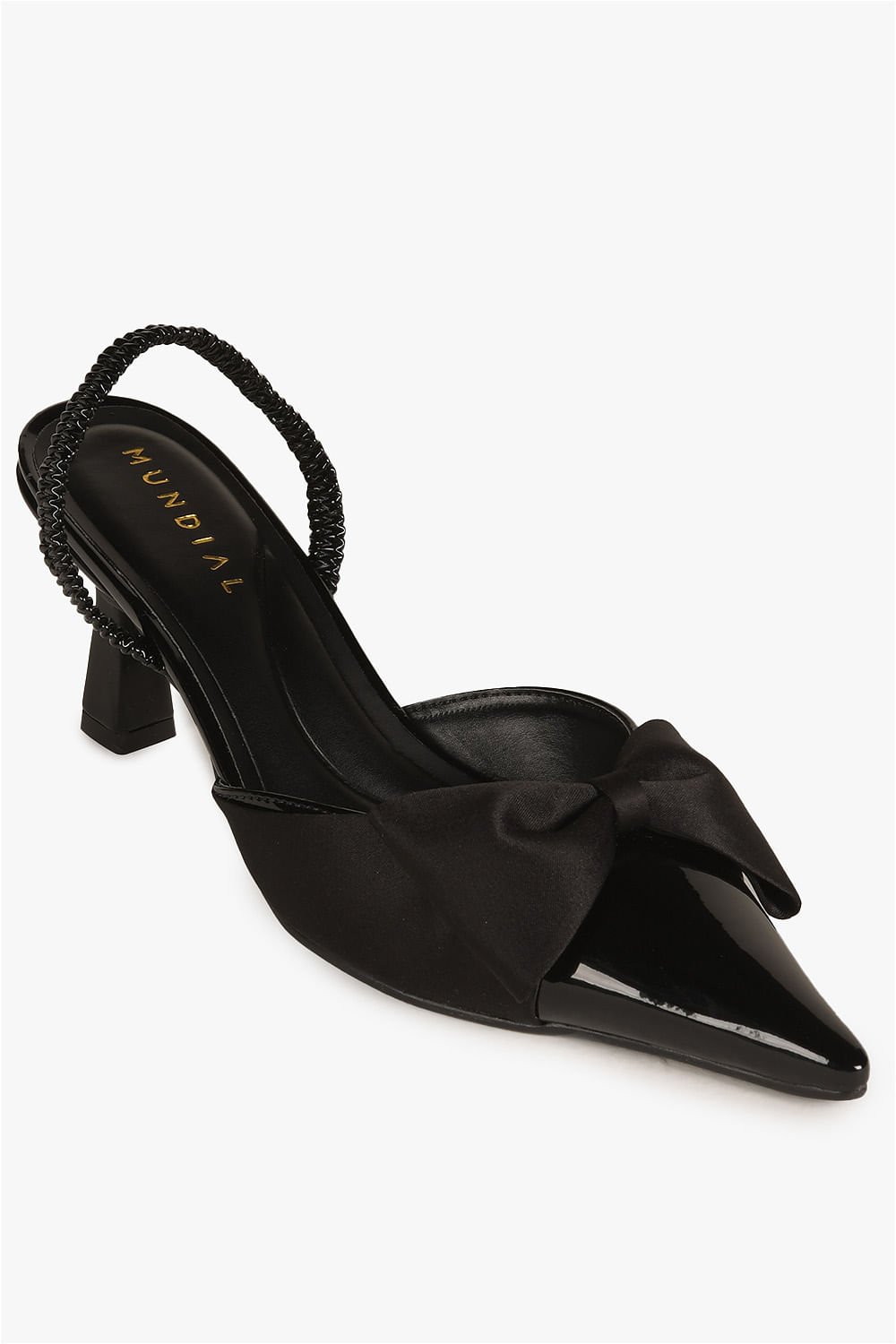 Sapato Feminino Slingback Mundial Callista Preto 4