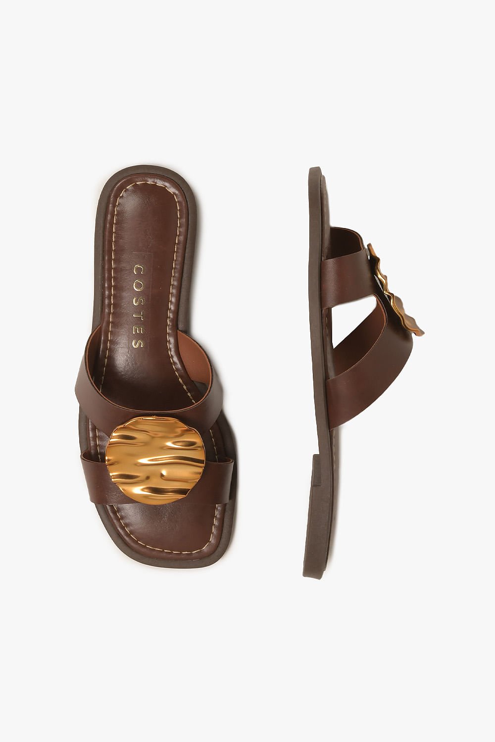 Rasteira Femimina Costes Estela Café 3