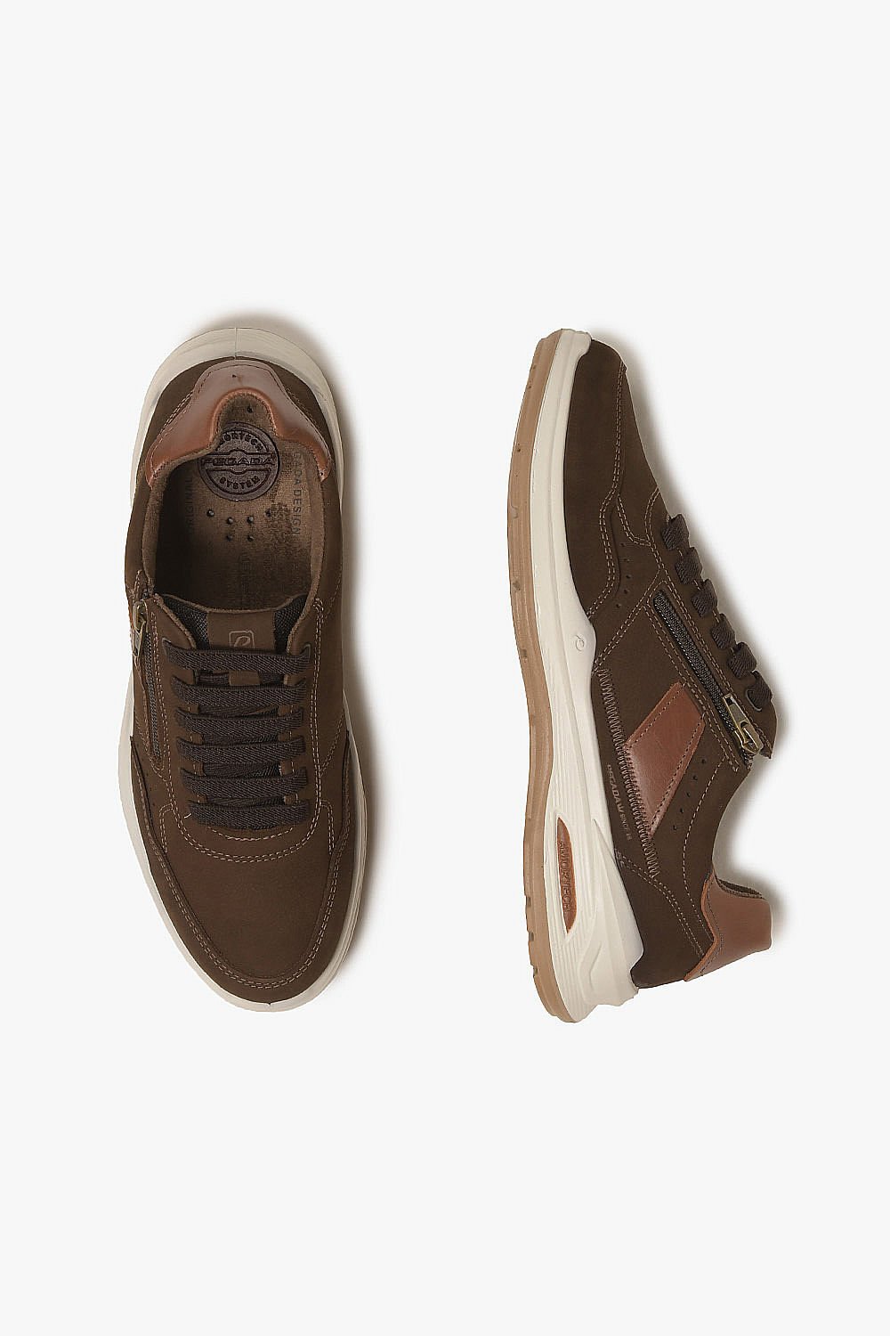 Sapatênis Masculino Pegada Trevan Marrom 3