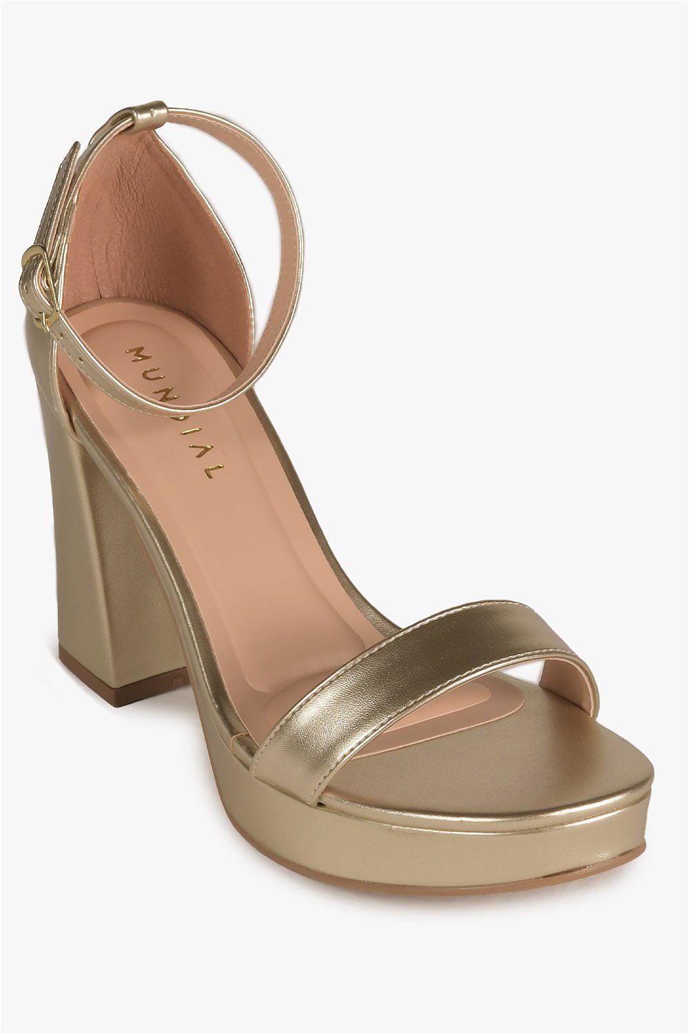 Sandália Feminina Salto Alto Mundial Nathalia Dourado 4