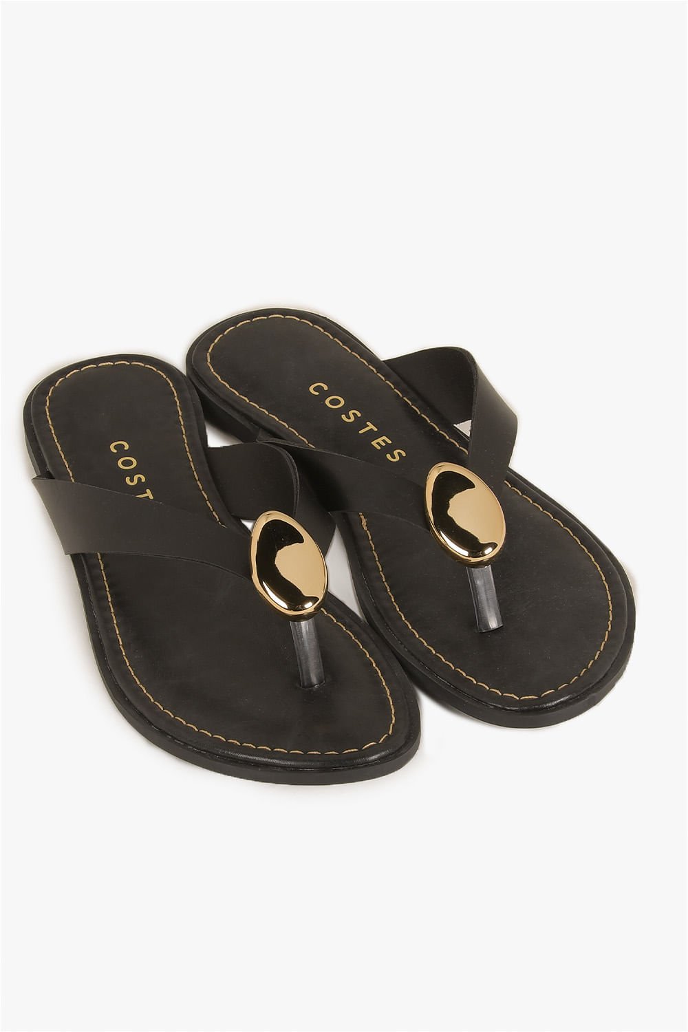 Rasteira Feminina Costes Josilene Preto 4