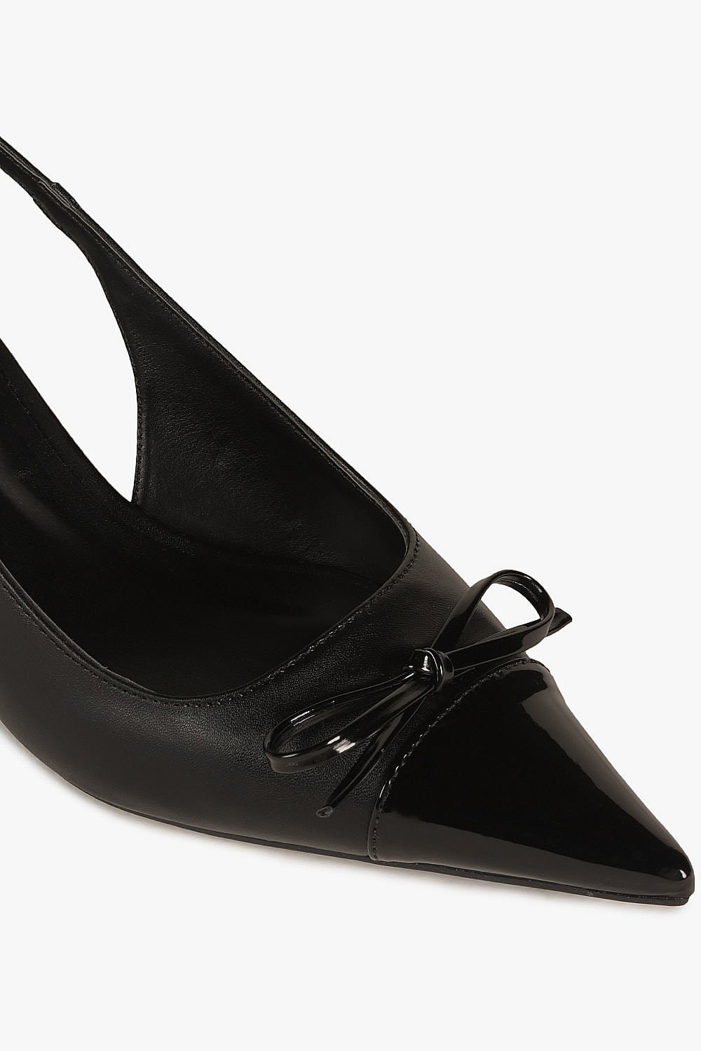 Sapato Feminino Slingback Mundial Polianna Preto 2