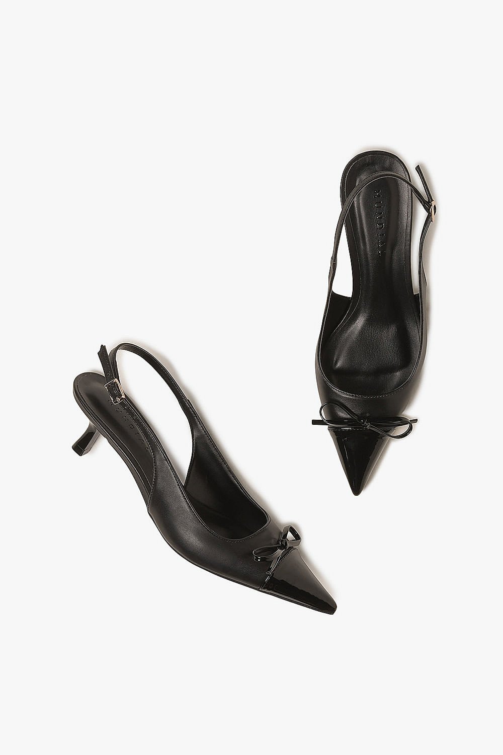 Sapato Feminino Slingback Mundial Polianna Preto 3
