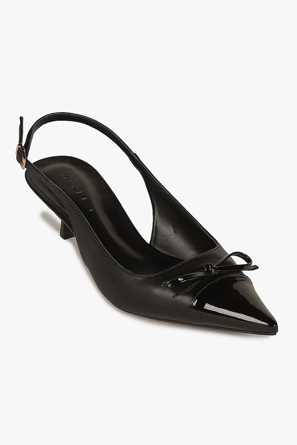 Sapato Feminino Slingback Mundial Polianna Preto 4