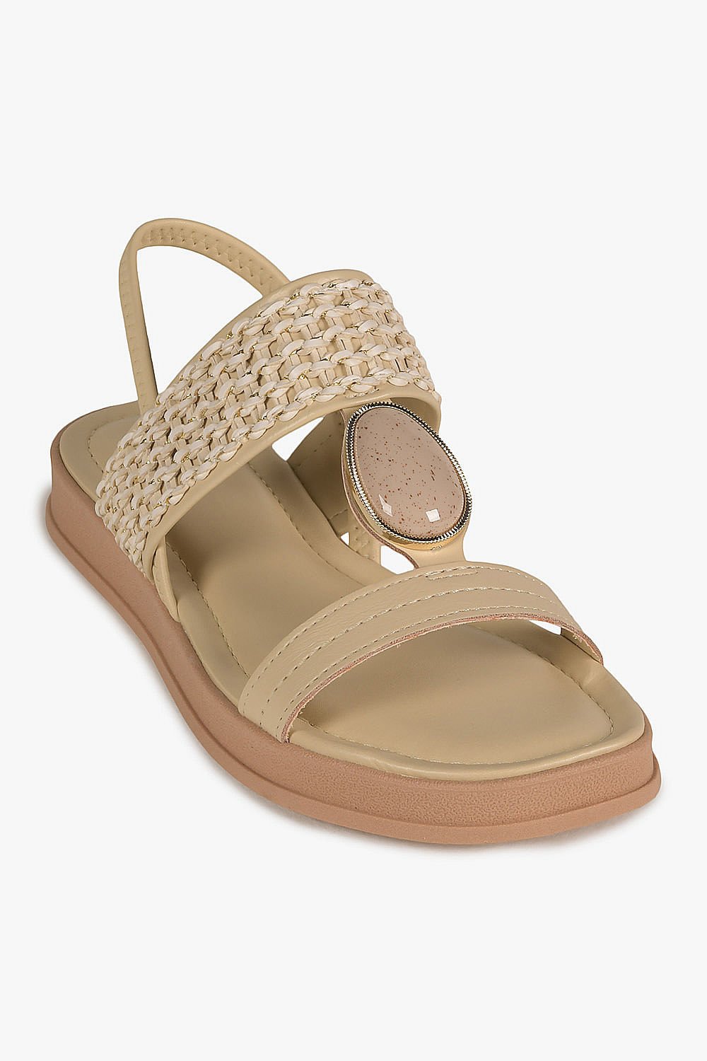 Sandália Feminina Flatform Dakota Mabel Off White 3