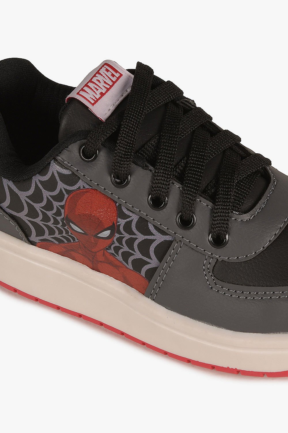 Tênis Infantil Danguinho Homem Aranha Preto 2