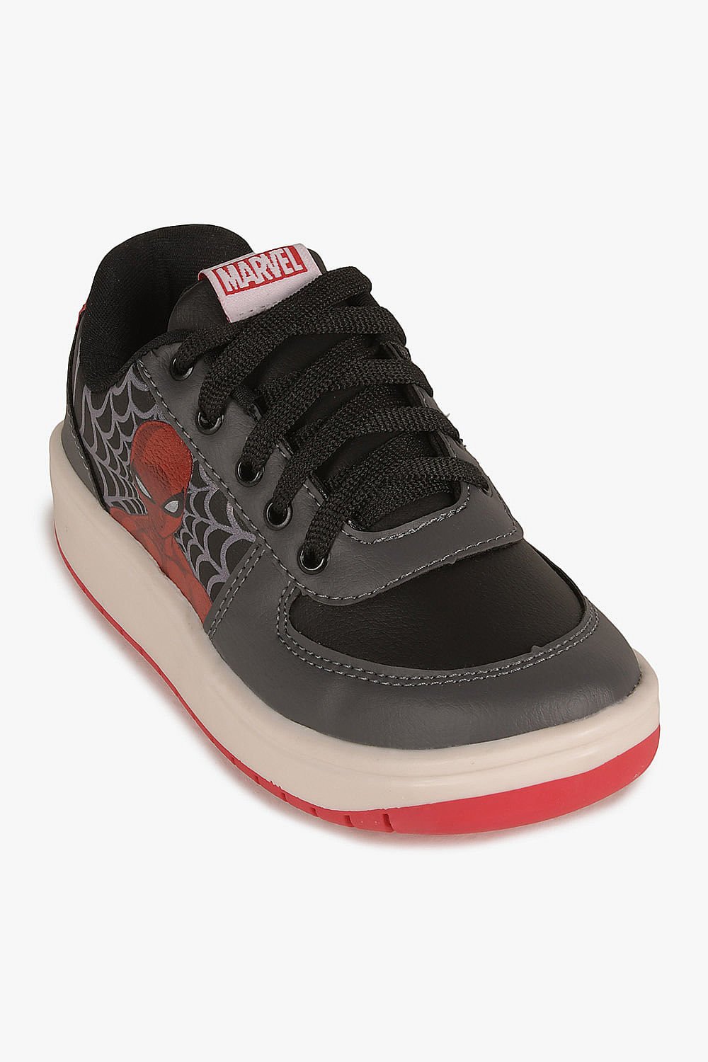 Tênis Infantil Danguinho Homem Aranha Preto 4