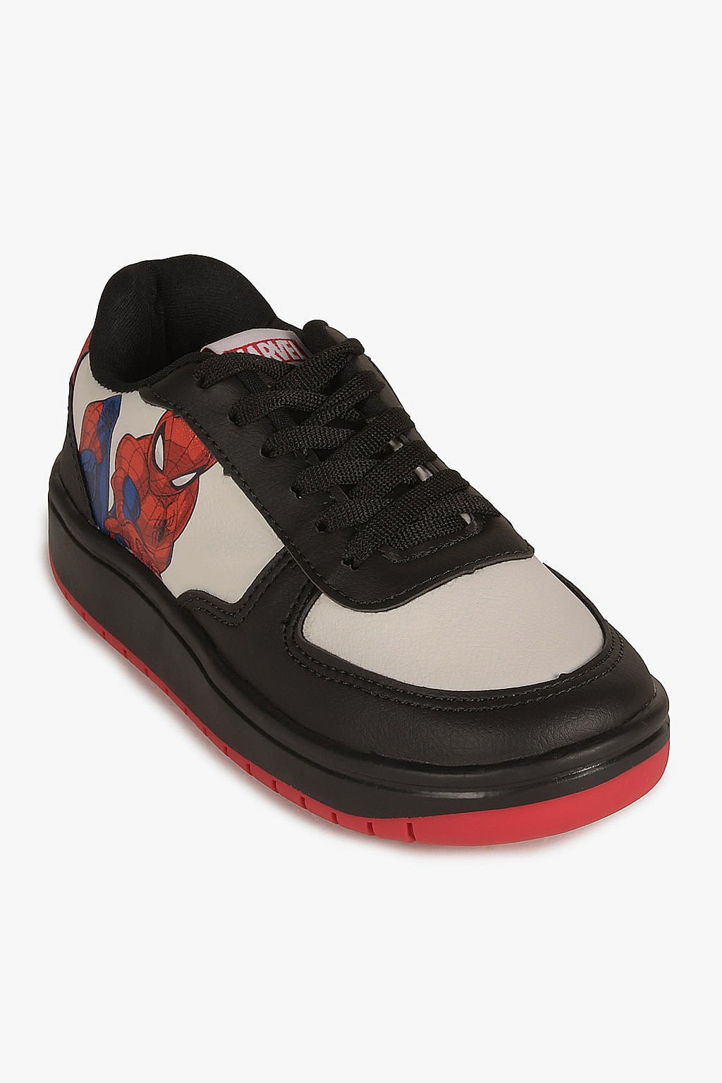 Tênis Infantil Danguinho Homem Aranha Branco/Preto 4